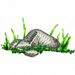 Landscapes Embroidery Design 6